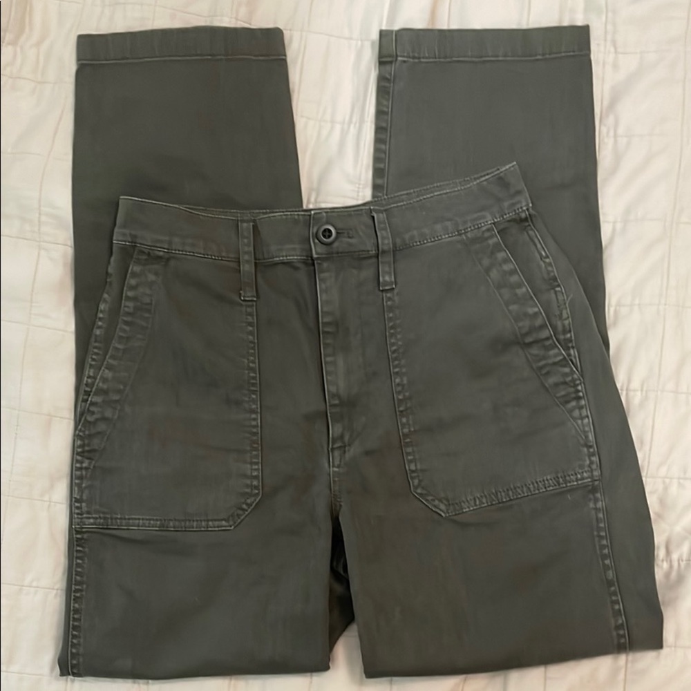 Madewell Olive Ankle Pants
